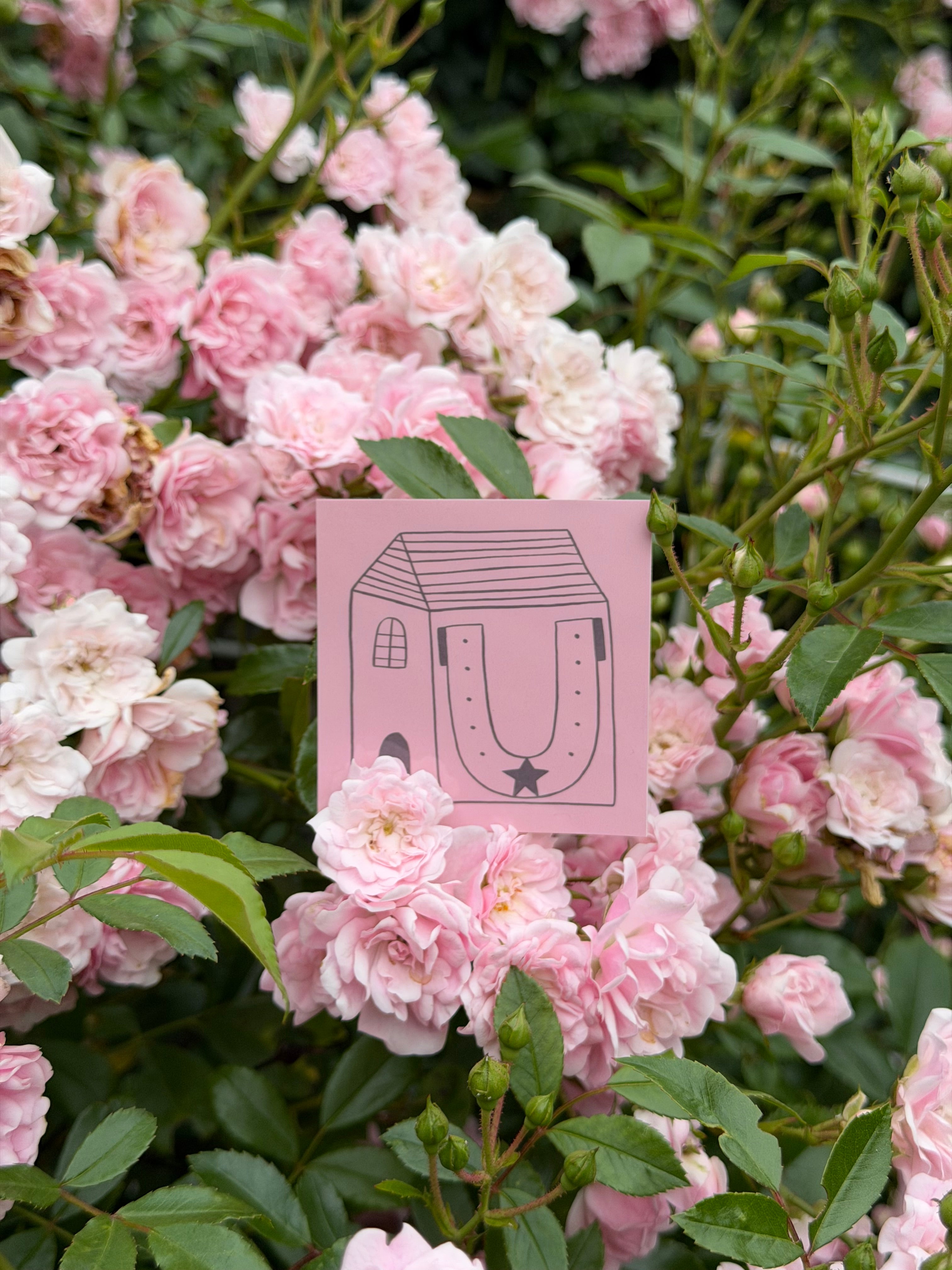 Lucky House Sticker