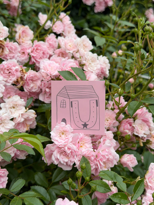 Lucky House Sticker